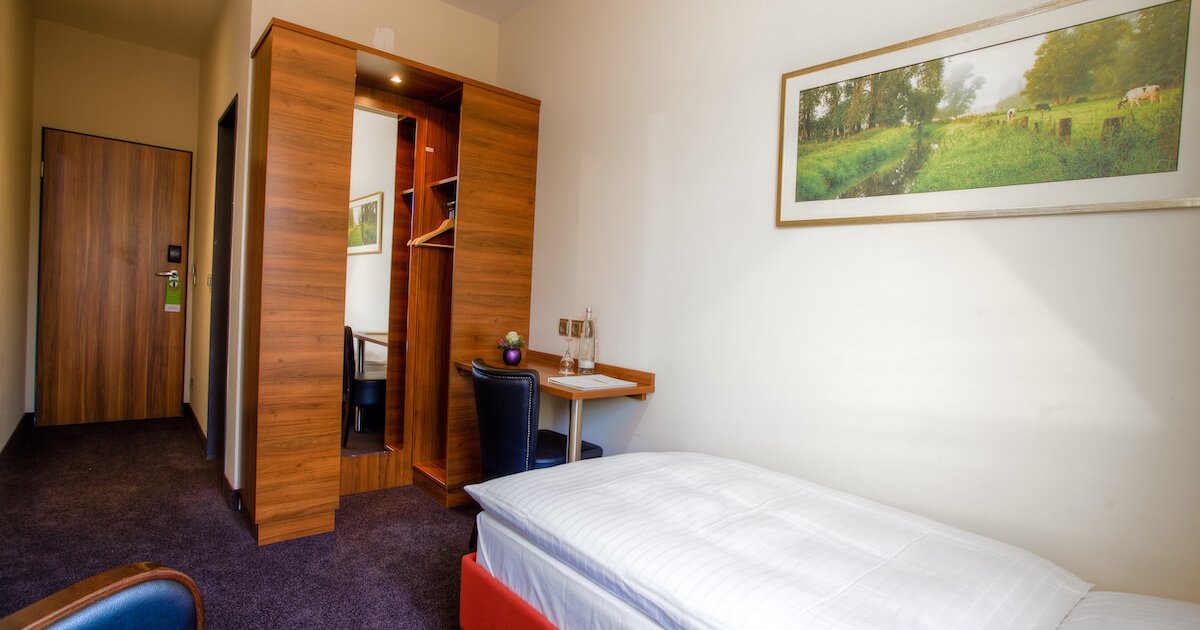 Budget Zimmer für Einzelreise im Hotel Landhaus Beckmann in Kalkar